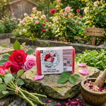 Rose petals soap